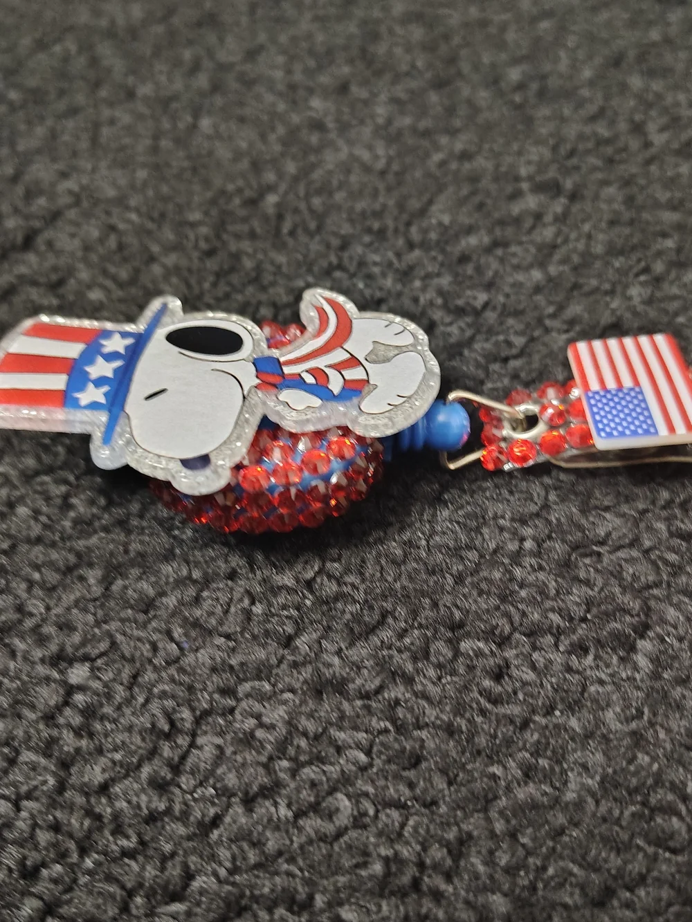 Peanuts Snoopy Retractable Badge Reel Work Id Holder Id Badge Holder